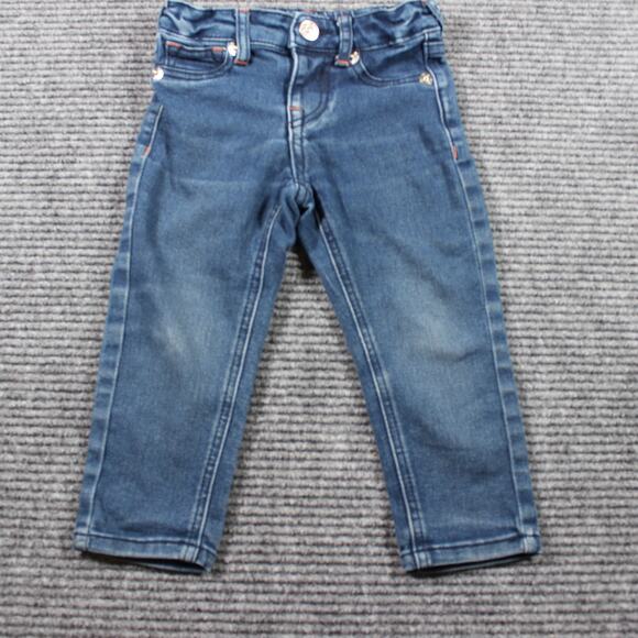 True Religion Baby Jeans 24M Toddler Boys Girls Straight Leg Adjustable Waist - Picture 1 of 6